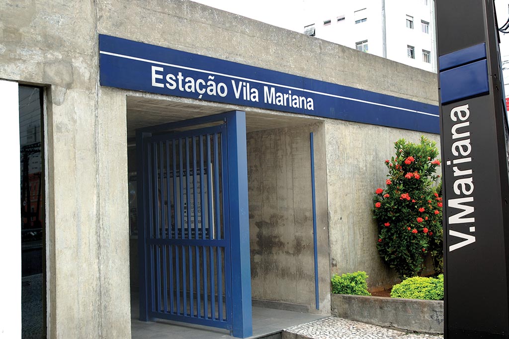 Estação Vila Mariana: 400 m