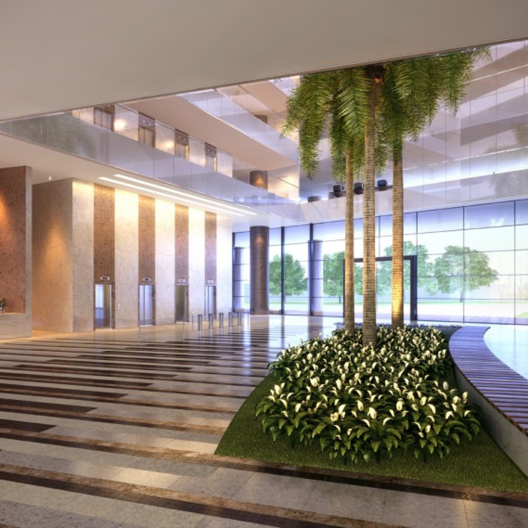 BERRINI ONE │ LOBBY B