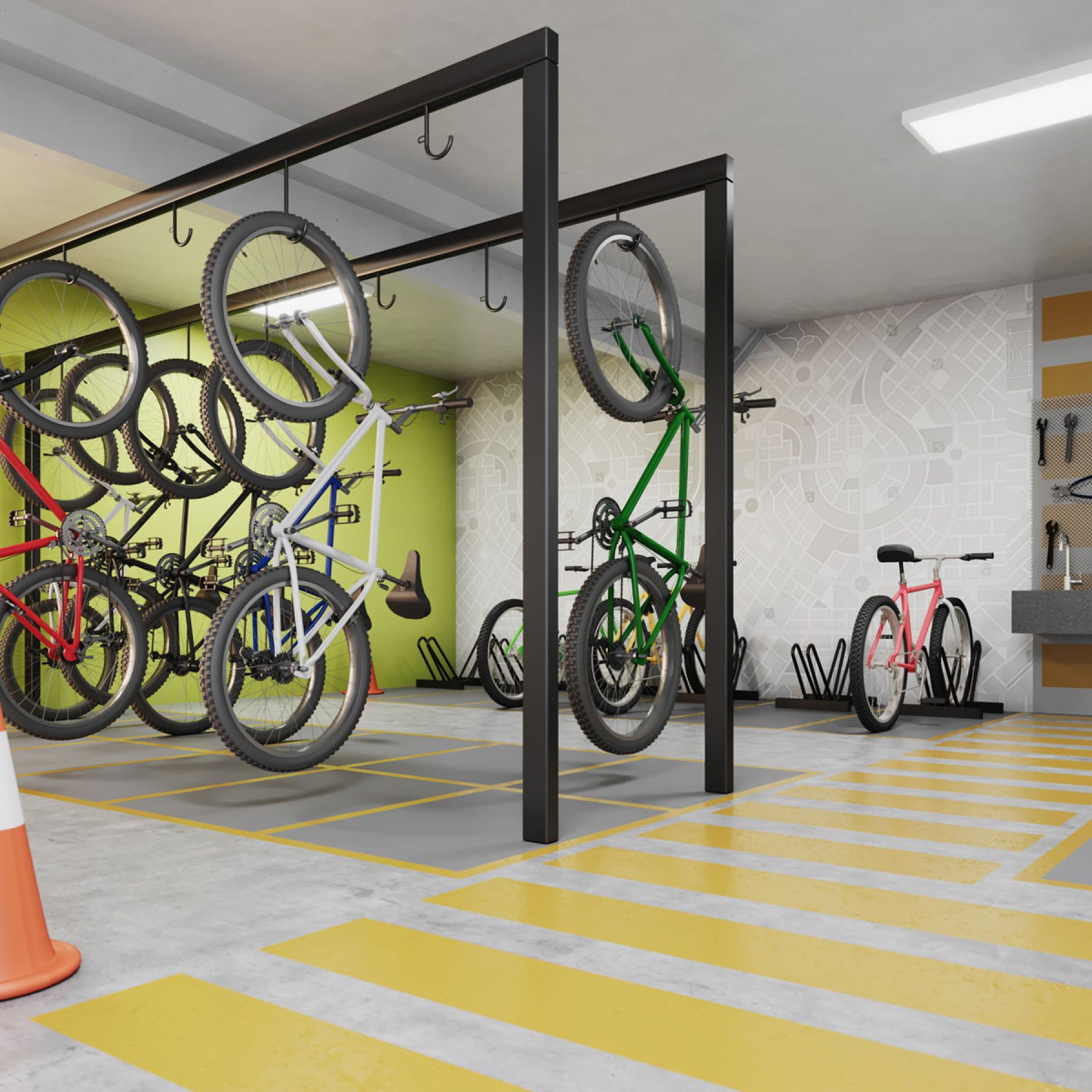 BROOKLIN SKYMARK │ BICICLETARIO