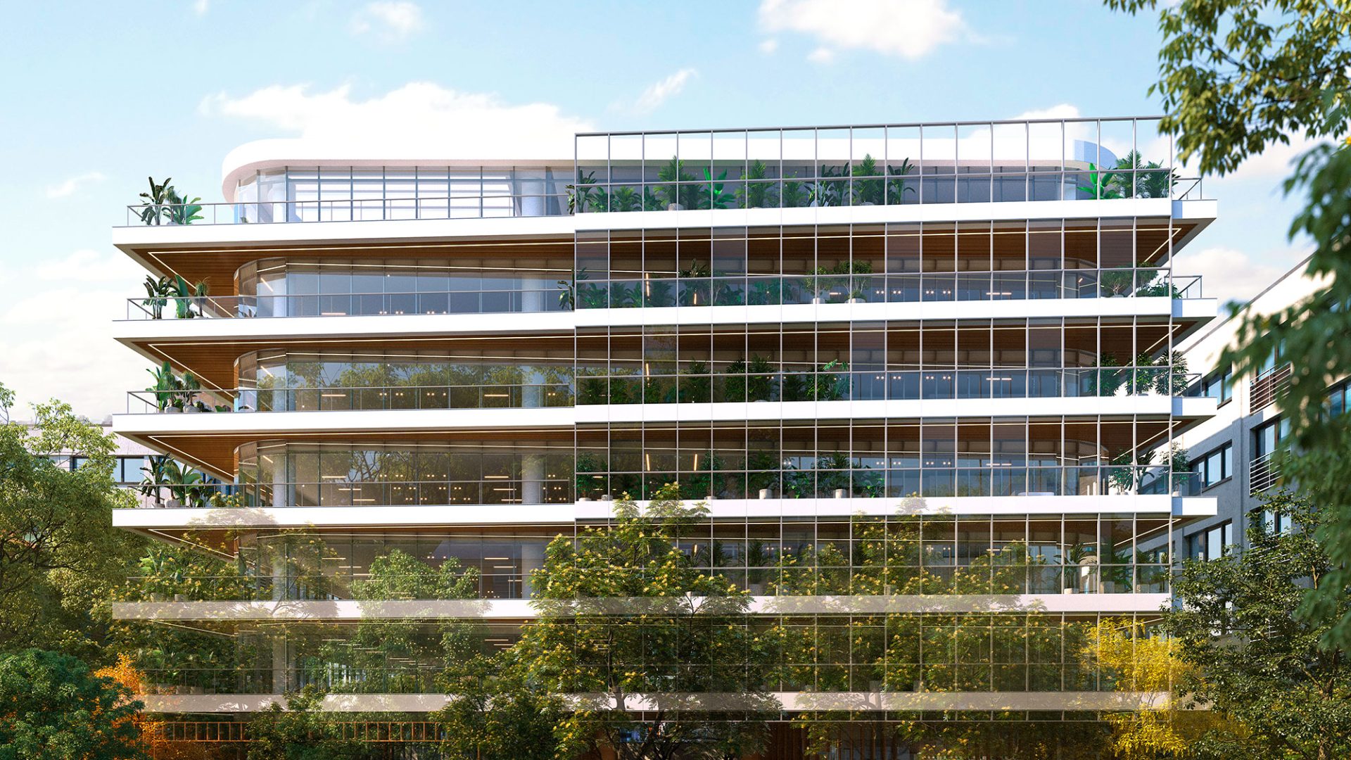 CORPORATE GARDEN │ FACHADA FRONTAL