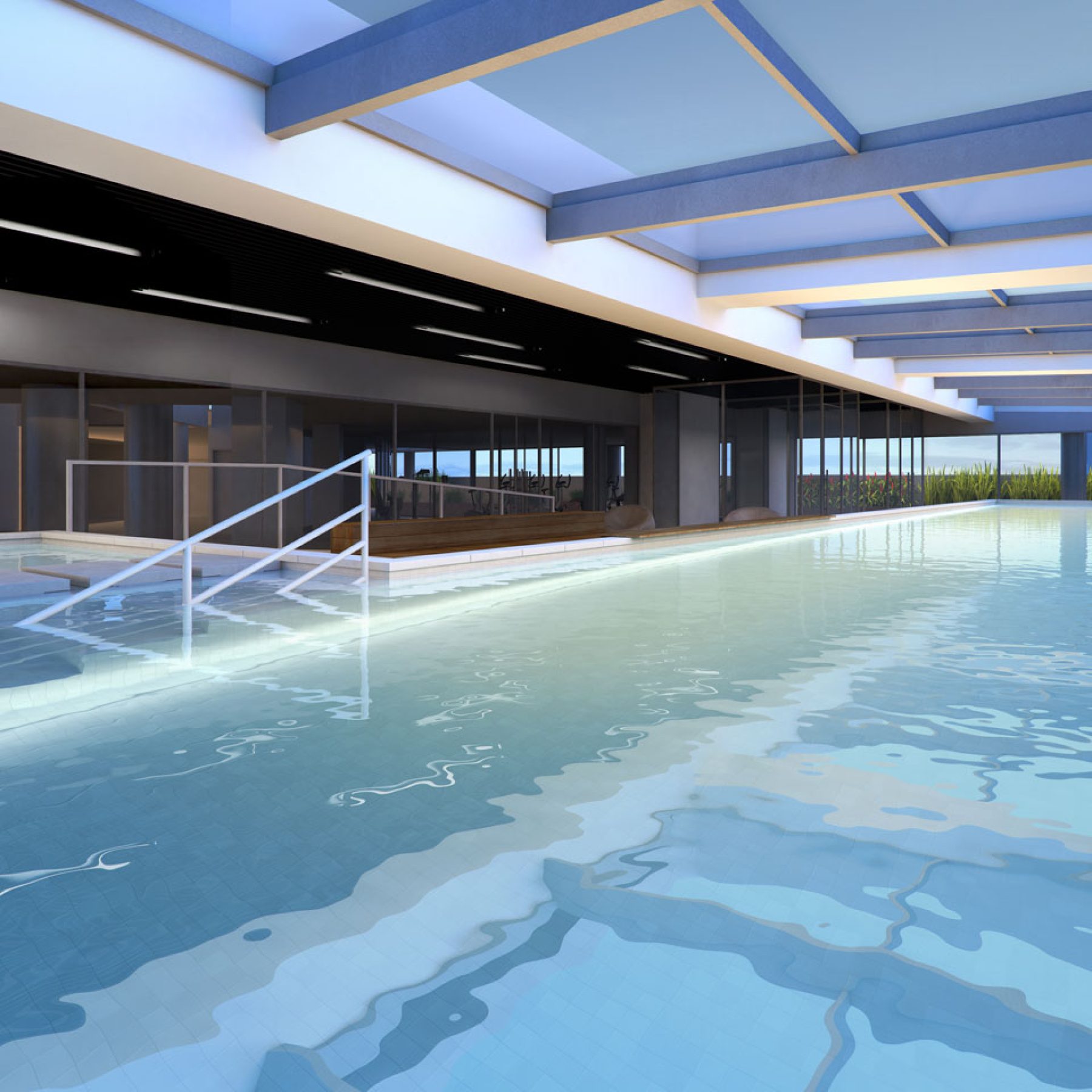Geometria Itaim │ Piscina Coberta