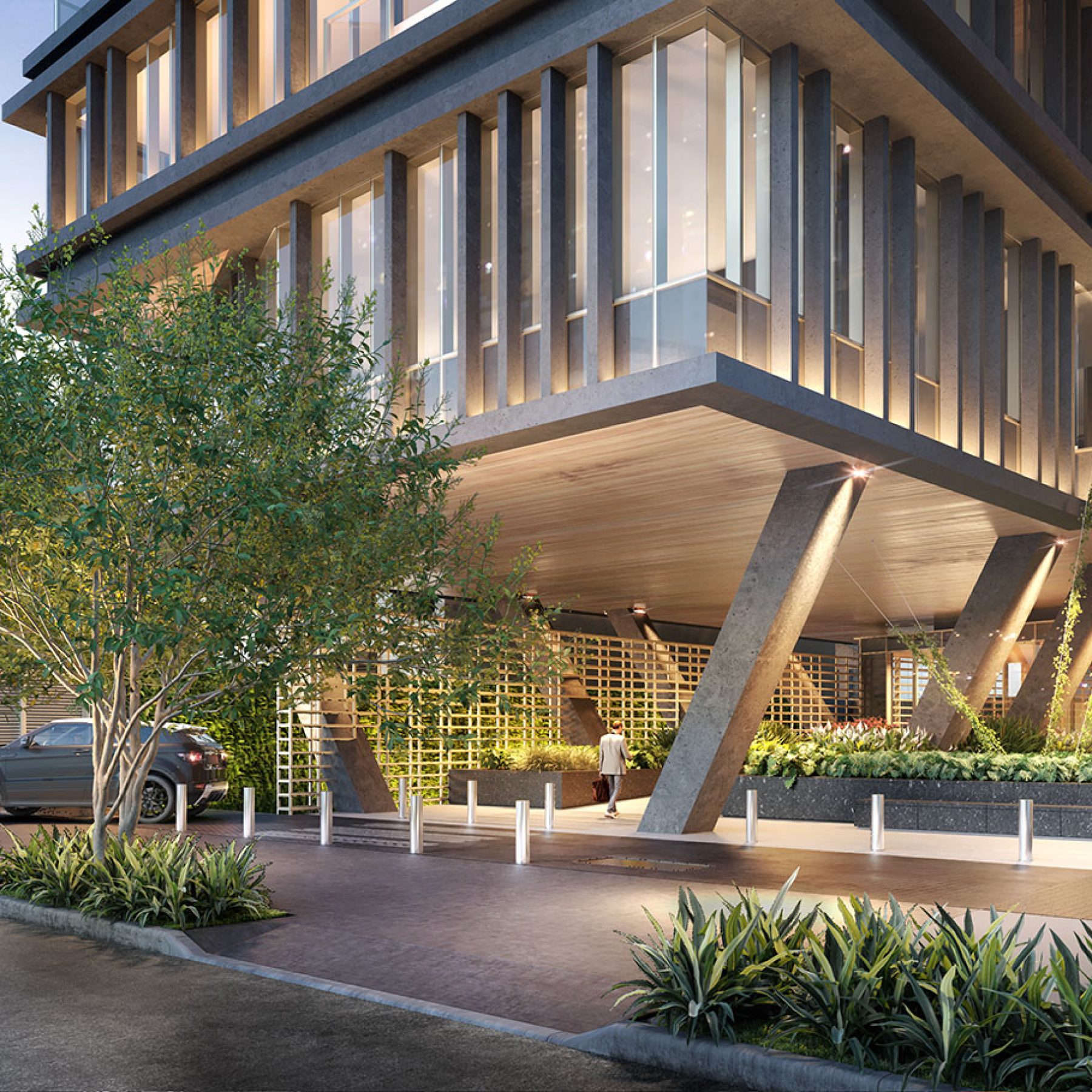 JHA │ ACESSO PORTE COCHERE