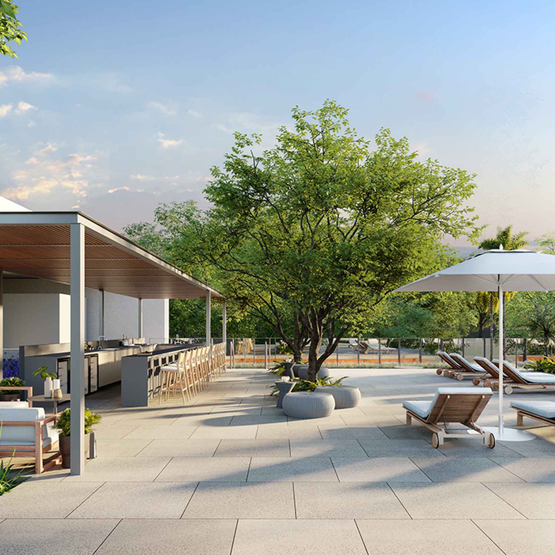 PARQUE GLOBAL │ TORRE IBIRAPUERA │ BAR PISCINA