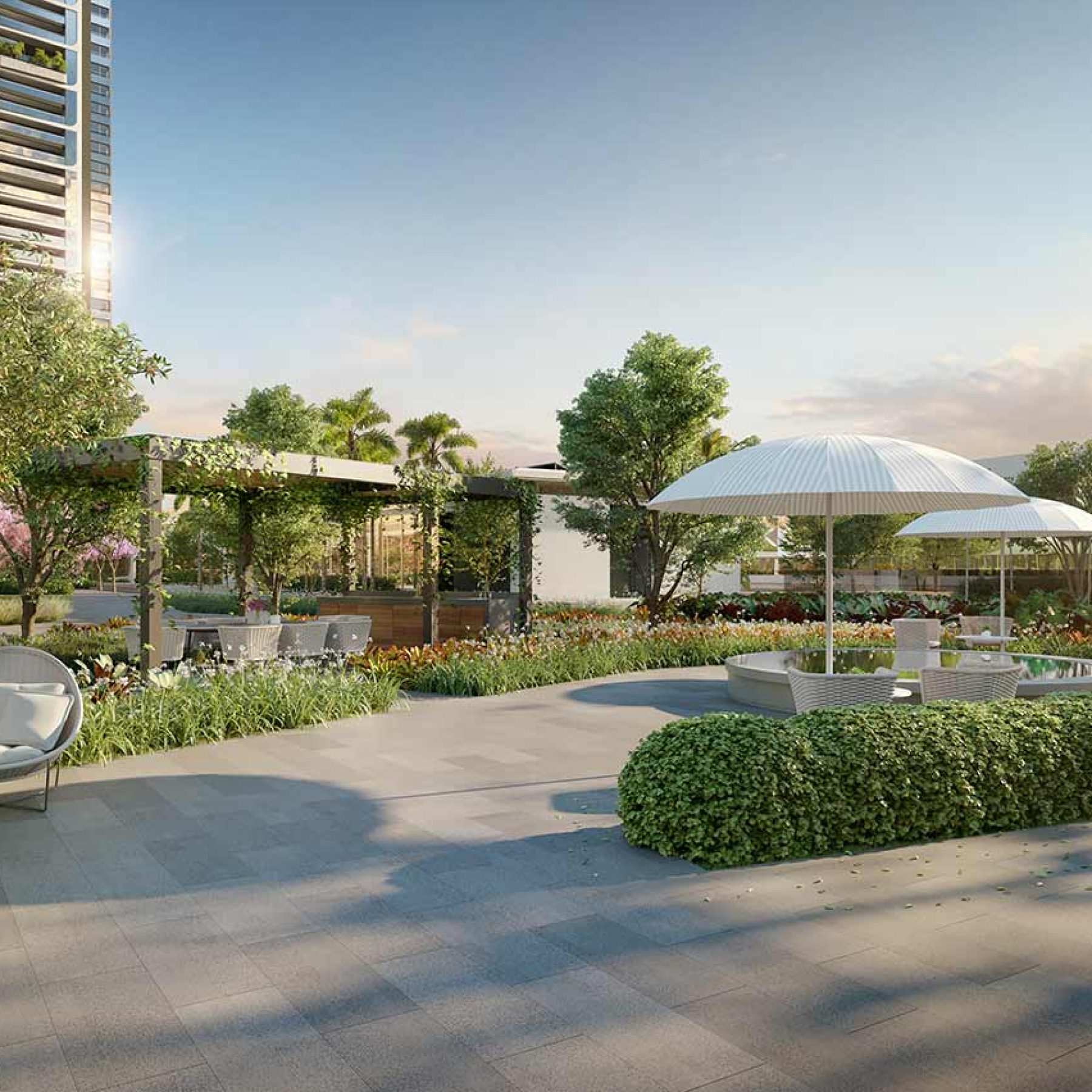PARQUE GLOBAL │ TORRE IBIRAPUERA │ JARDIM PRIVATIVO TORRE 2