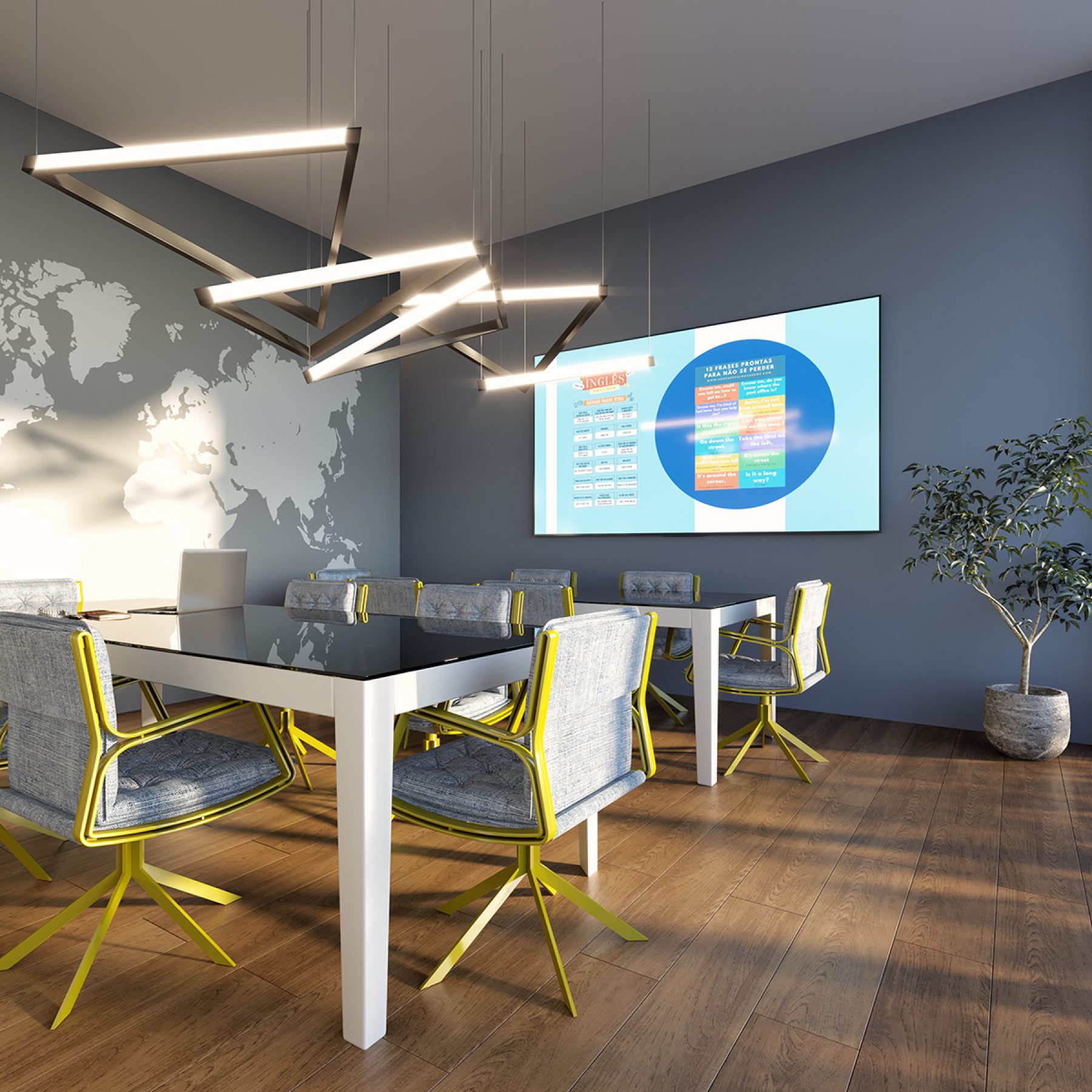 PARQUE GLOBAL │ TORRE IBIRAPUERA │ SALA ESTUDO