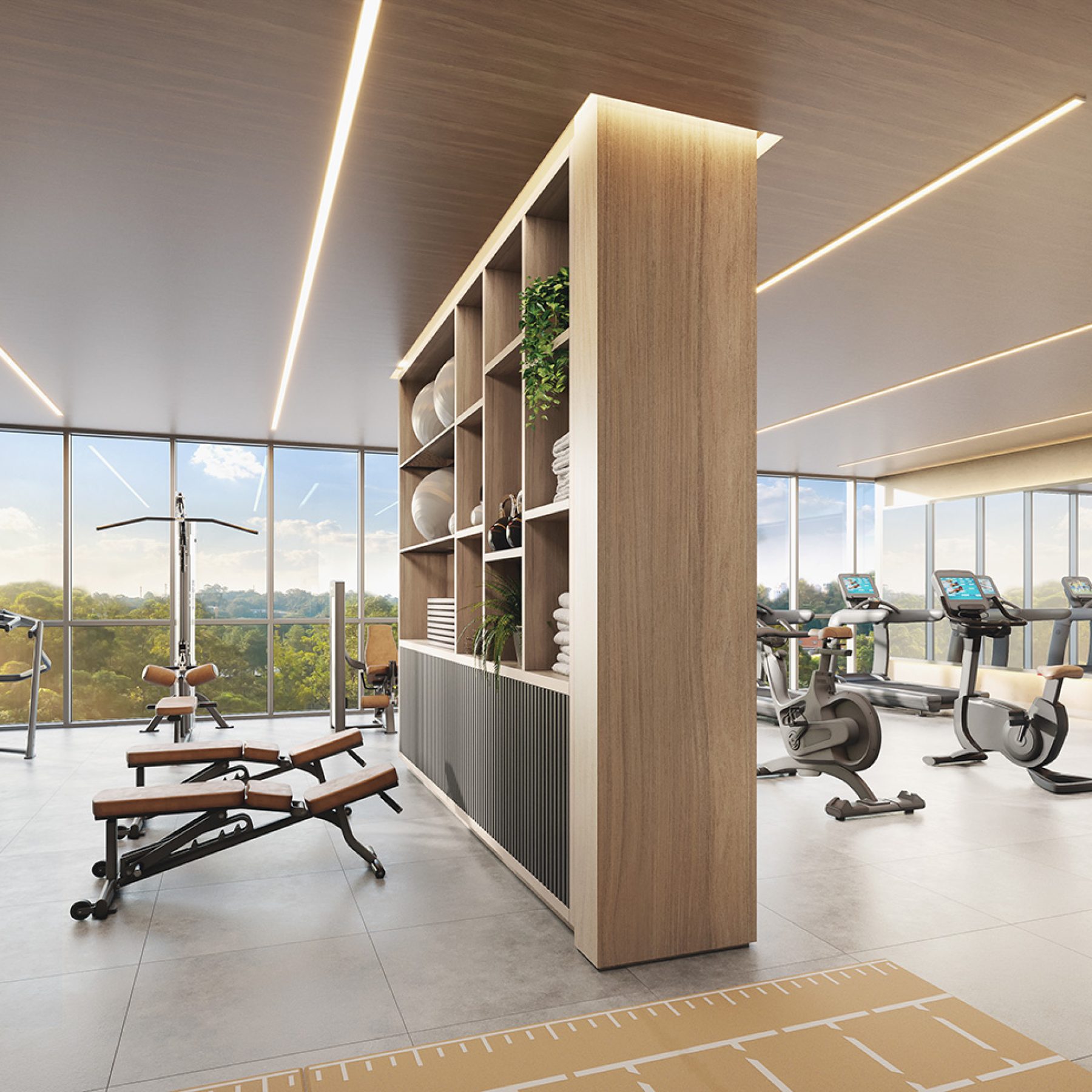 PARQUE GLOBAL │ TORRE REGENT │ PRIVATE GYM