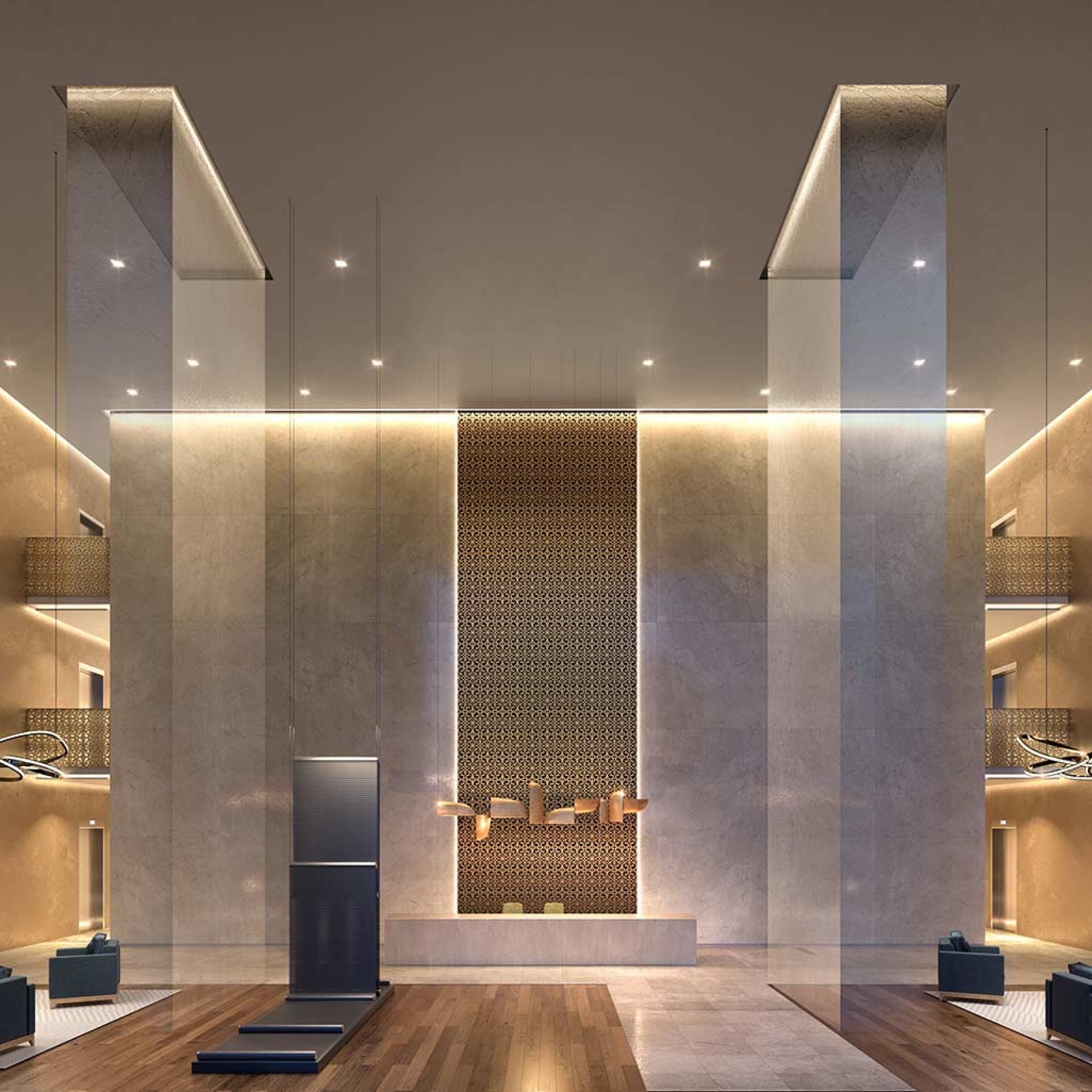 PARQUE GLOBAL │ TORRE SEMPIONE │ LOBBY