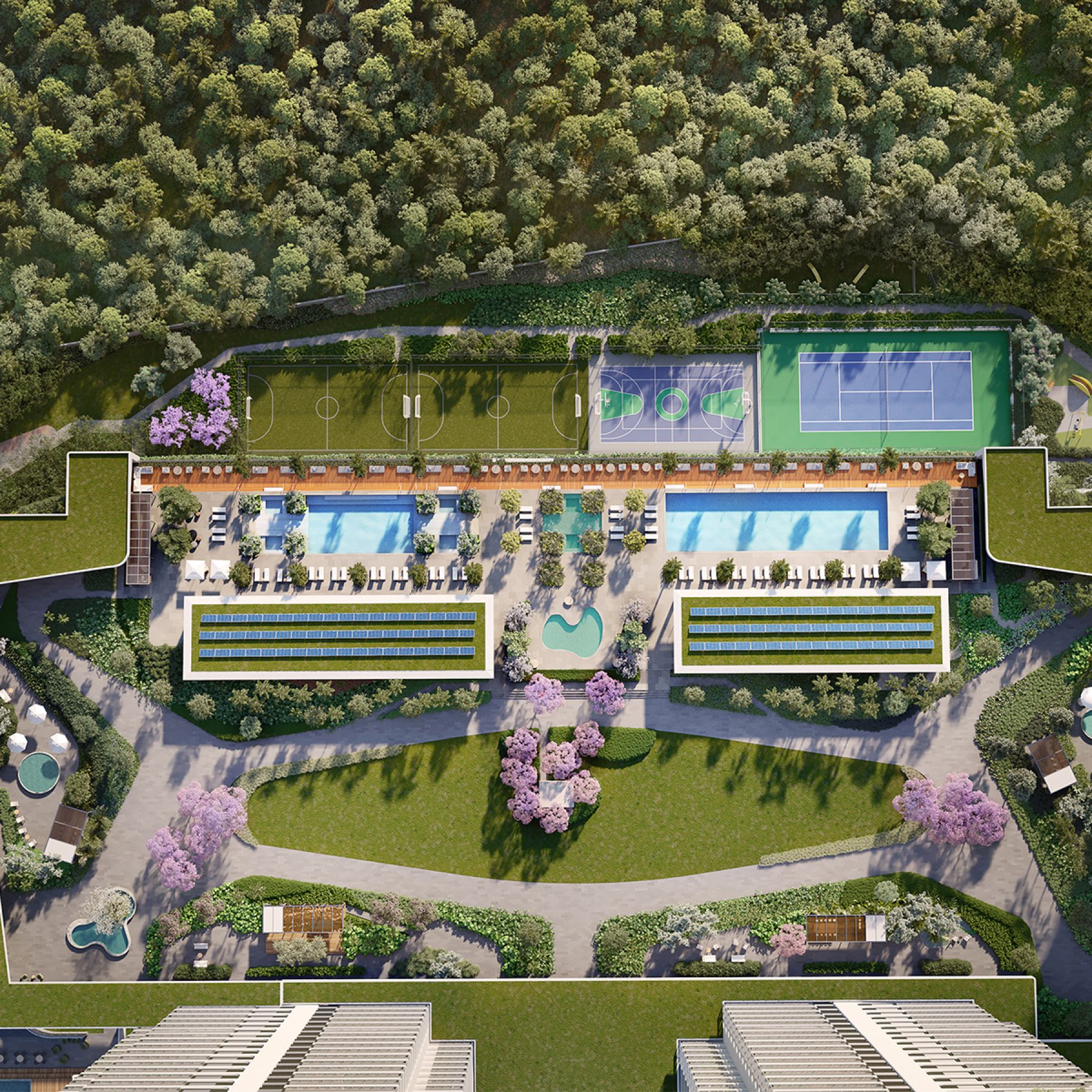 PARQUE GLOBAL │ TORRE SEMPIONE │ PRACA CENTRAL