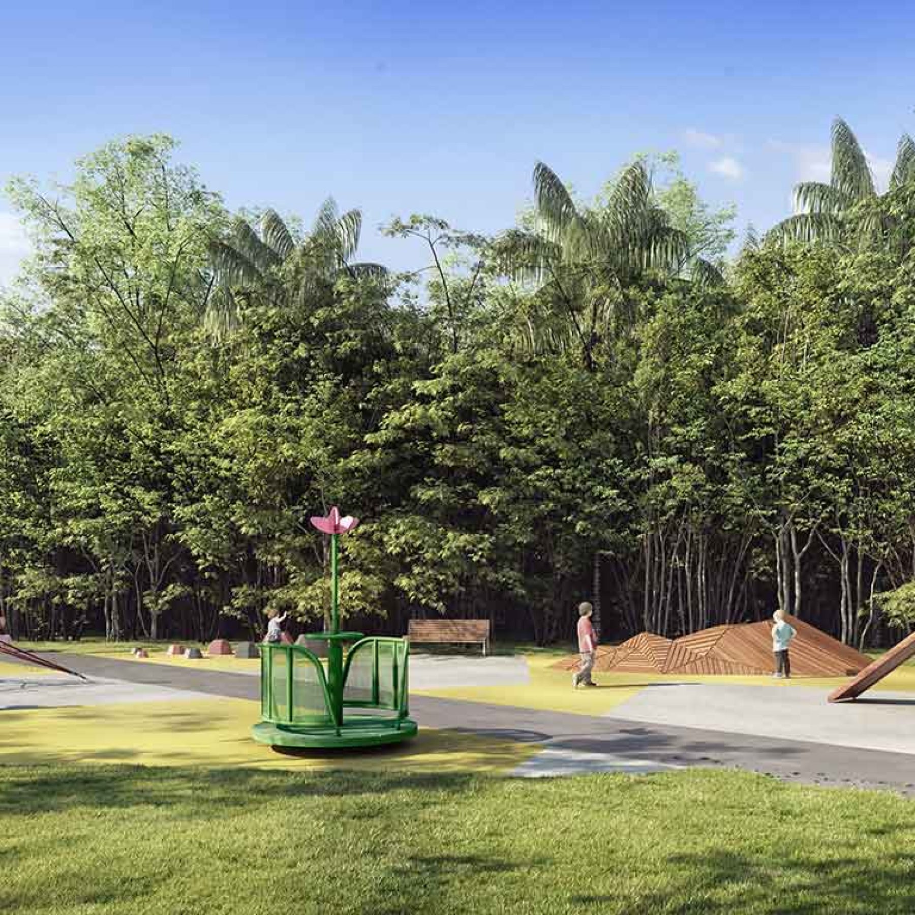 PARQUE GLOBAL │ TORRE SEMPIONE │ PRESPECTIVA PLAYGROUND