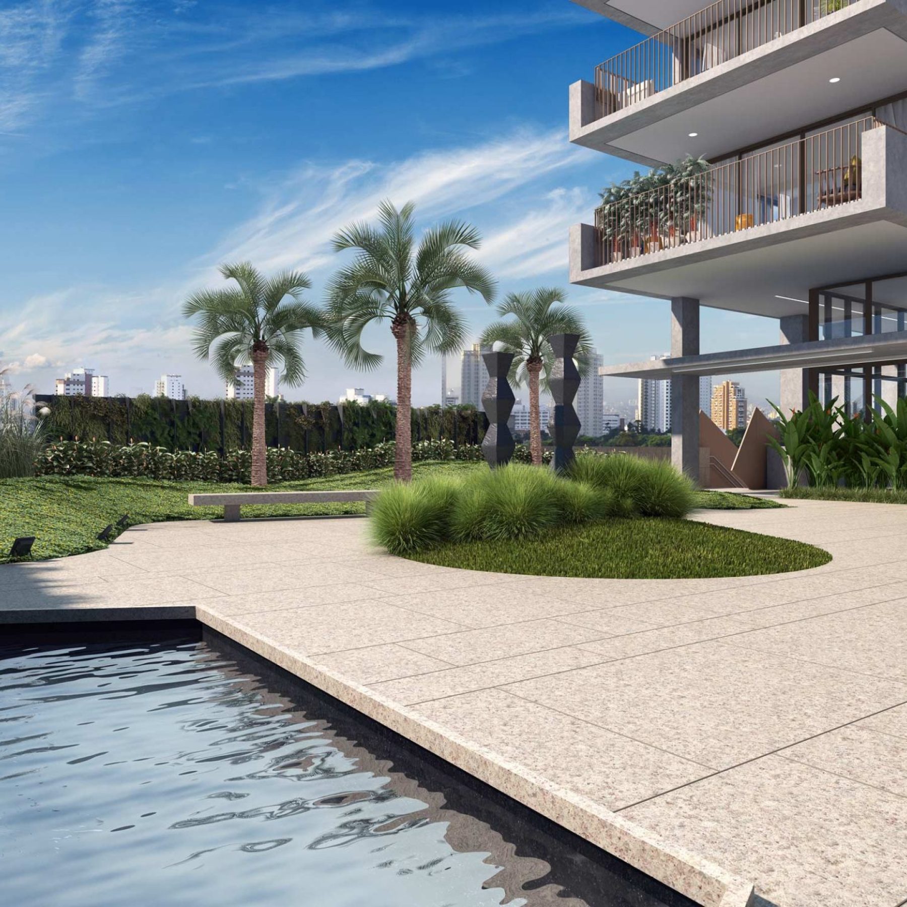 SIMMETRIA CAMPO BELO │ JARDIM ESPELHO DAGUA