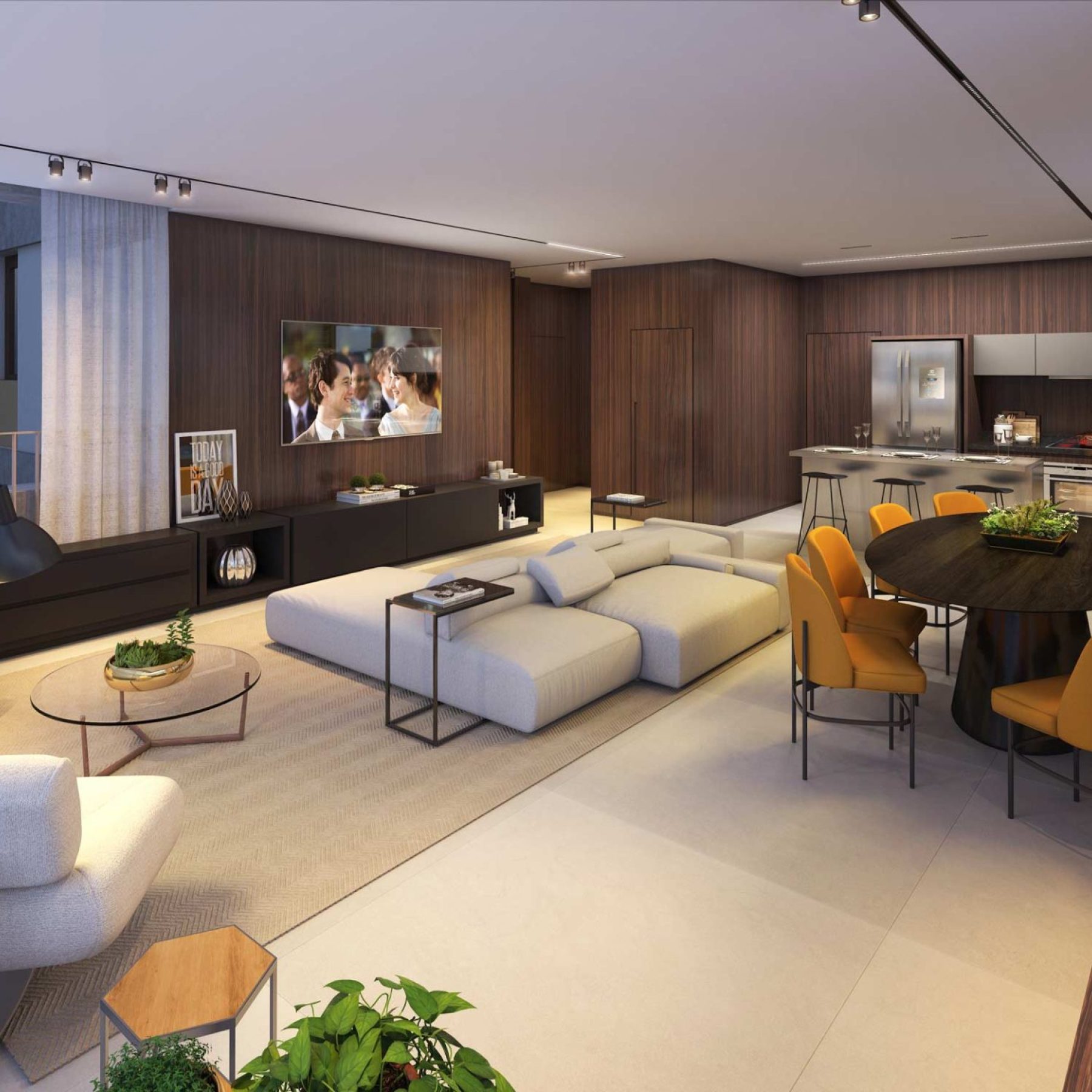 SIMMETRIA CAMPO BELO │ LIVING DECORADO 2