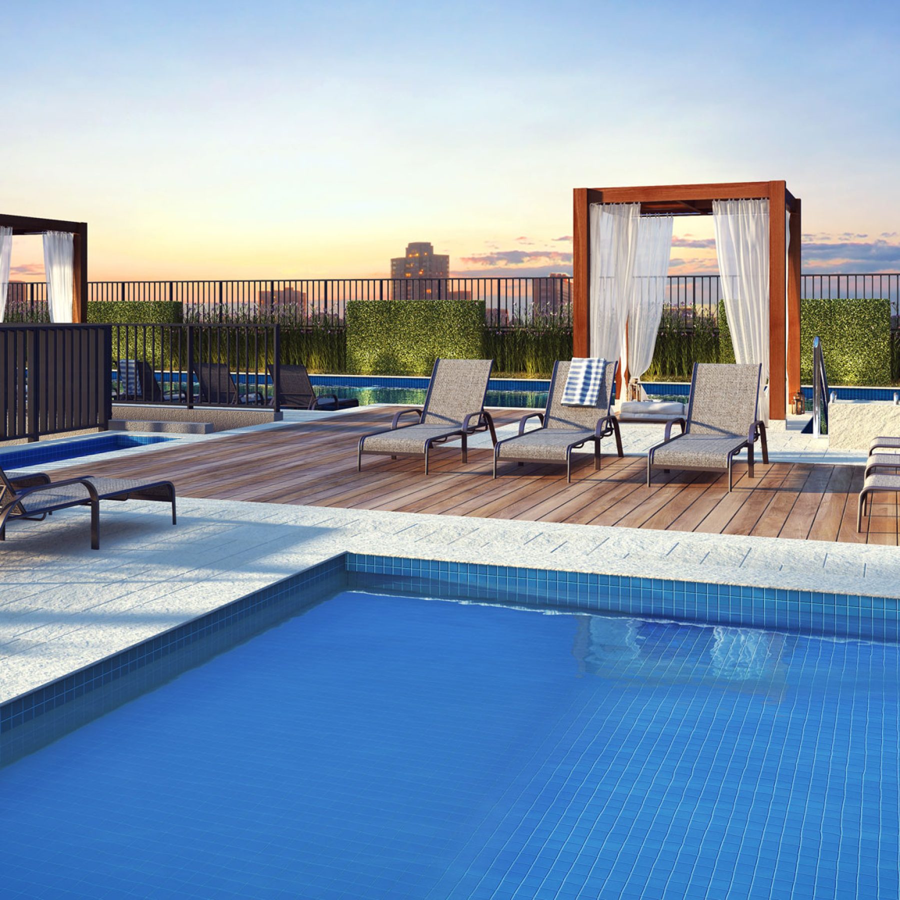 TRIX SANTA CECILIA │ PISCINA