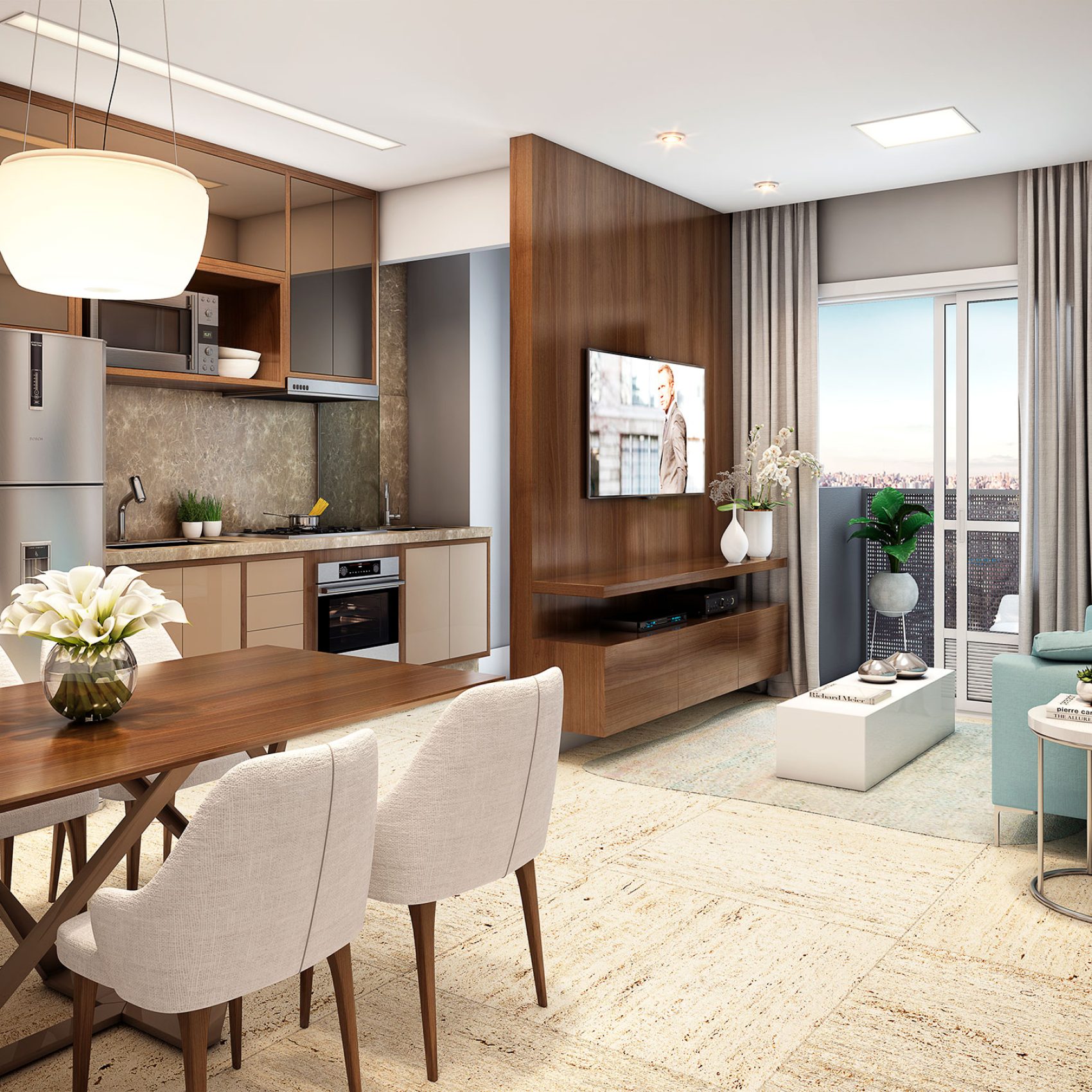 VIVA BENX CHACARA SANTO ANTONIO │ LIVING 52M 3 QUARTOS