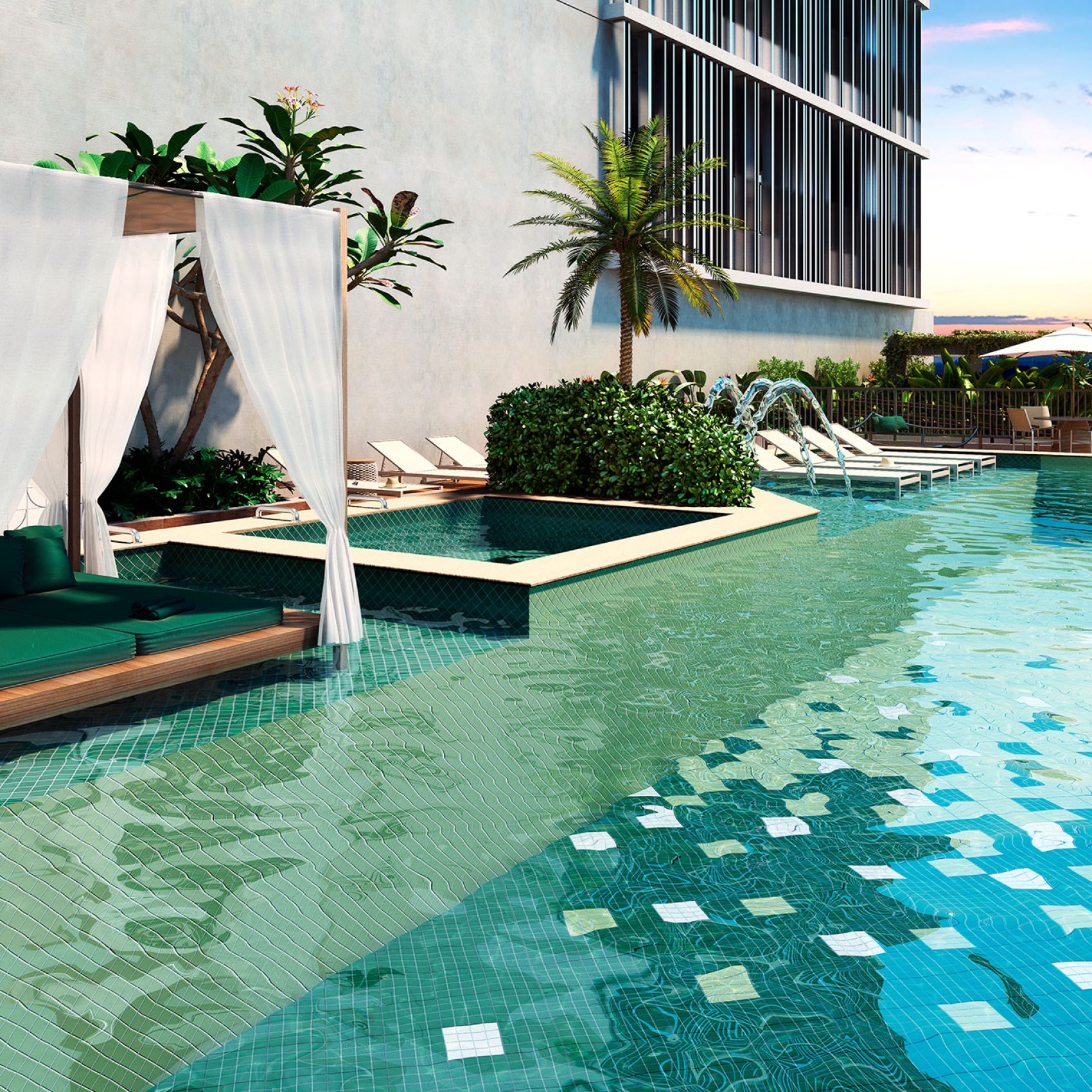 VIVA BENX FARIA LIMA │ PISCINA
