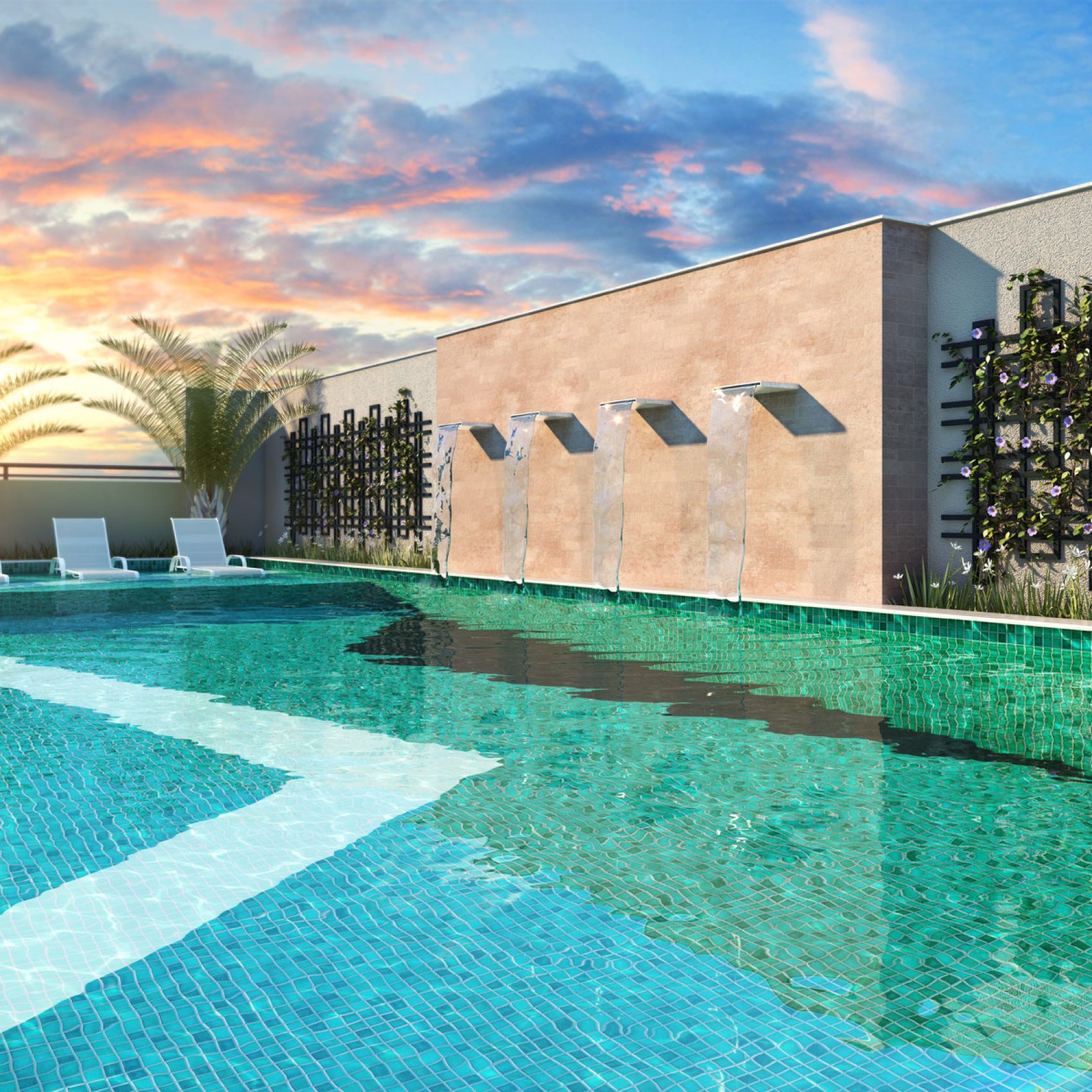 VIVA BENX NACOES UNIDAS 2 │ PISCINA