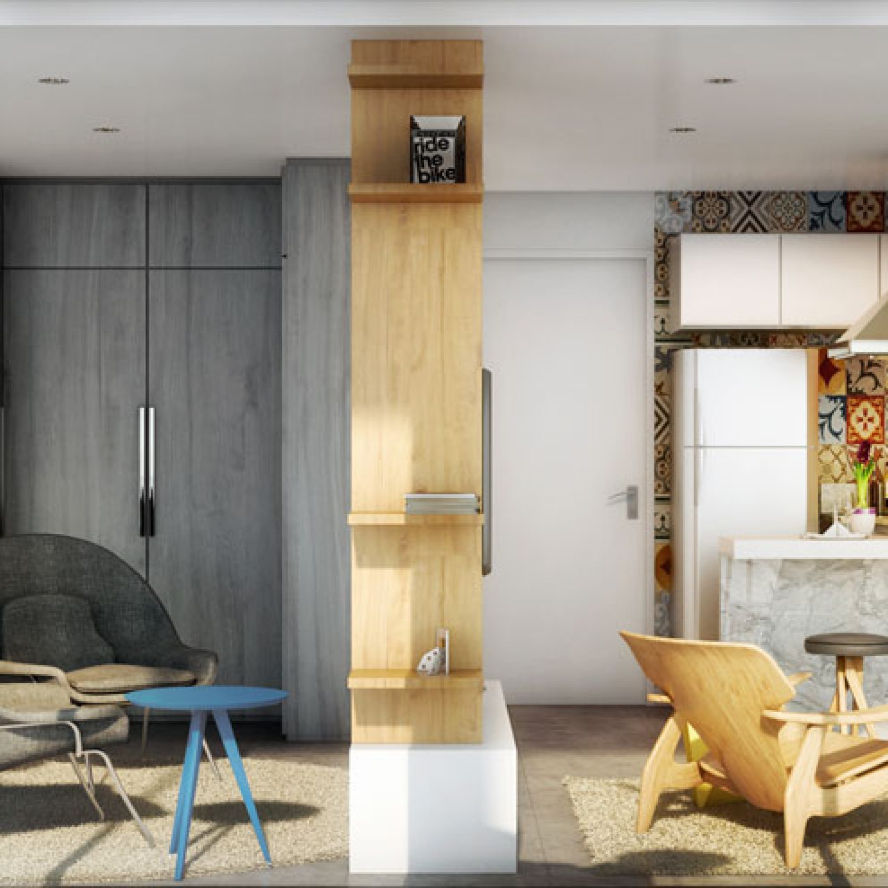 VIZ PONTE ESTAIADA │ LOFT DECORADO
